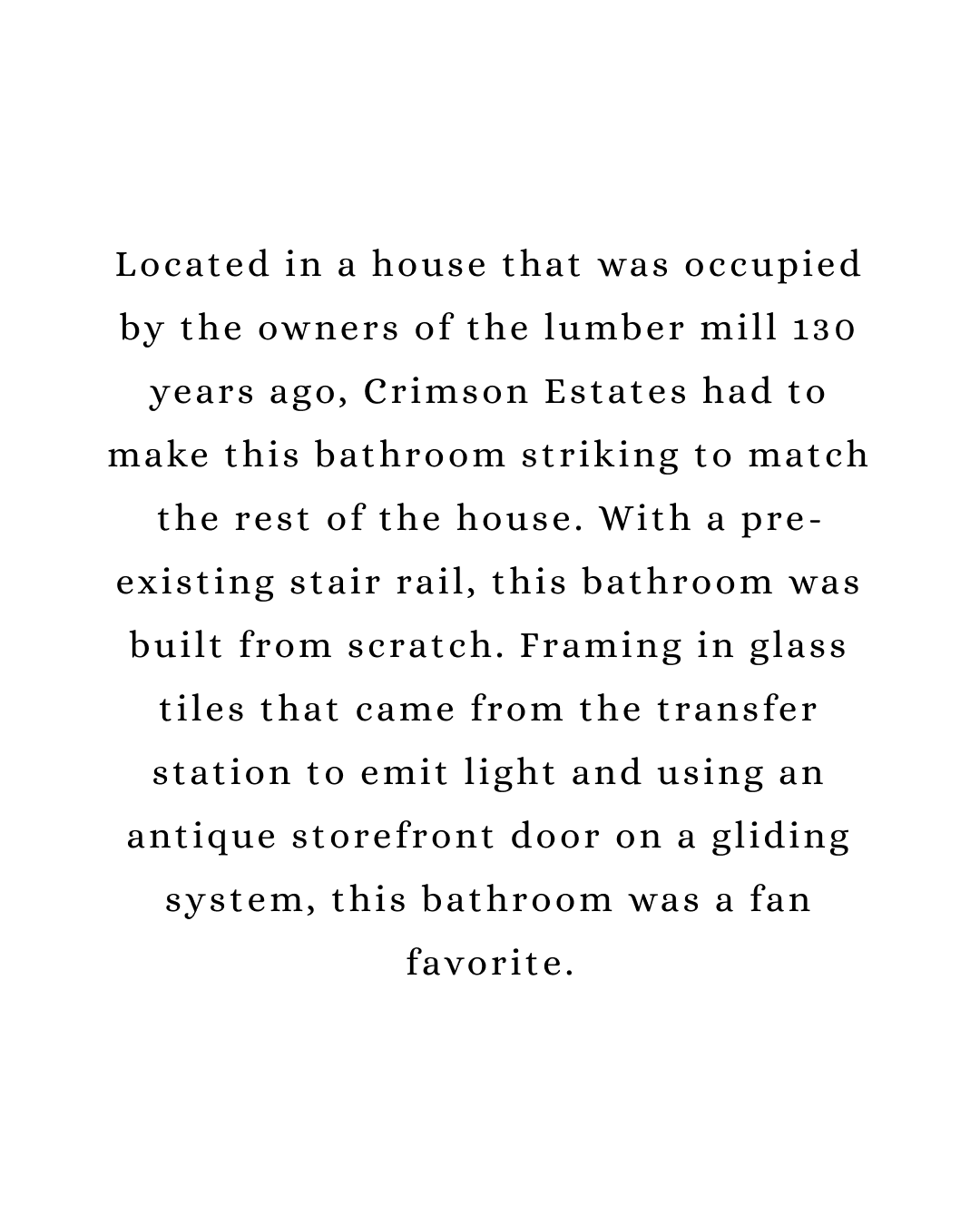 Donna’s Bath